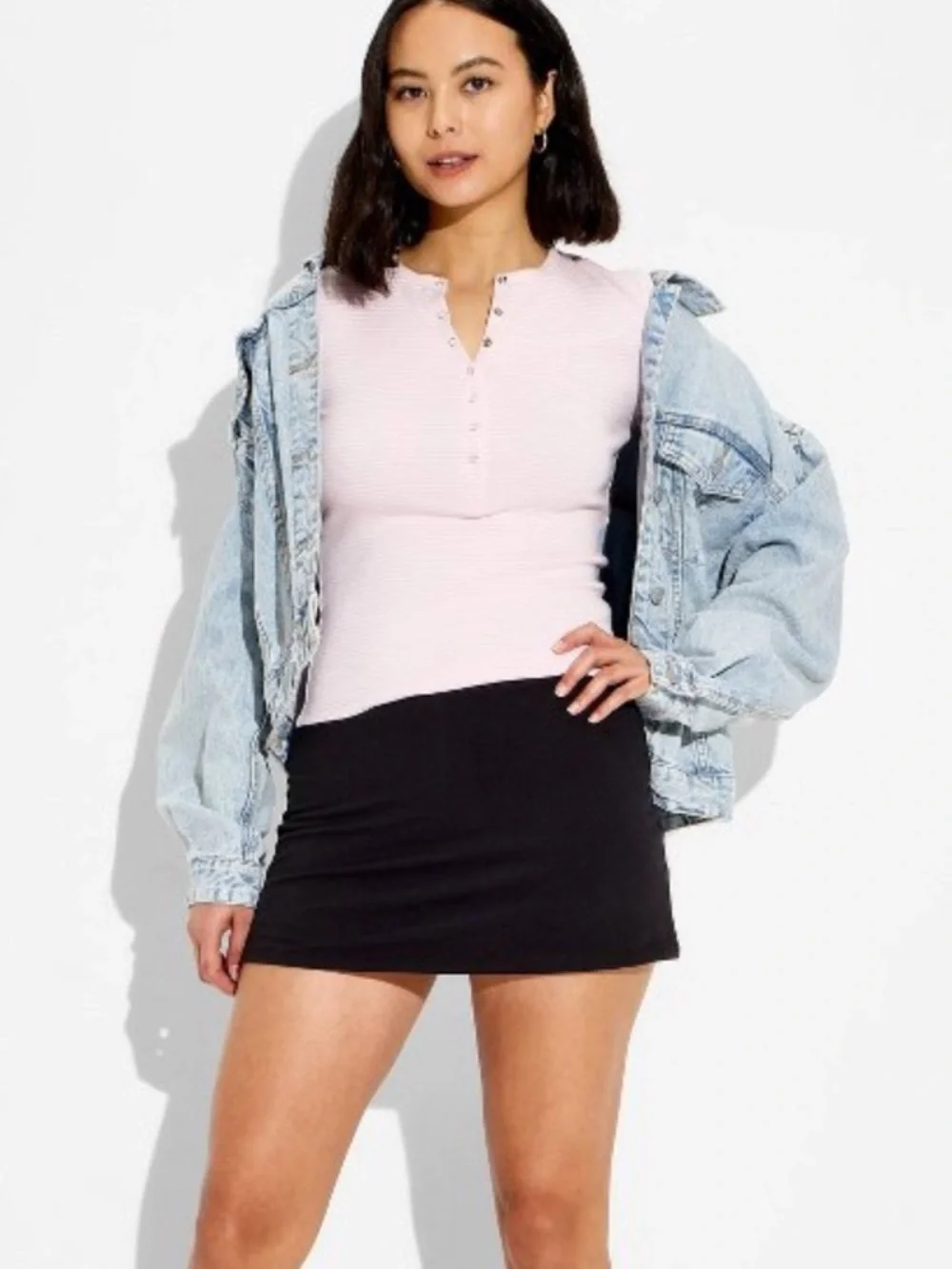ButterBliss Black Skort XS NWT